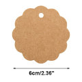 Custom Personalised Gift Tags Wedding Brown Kraft Hang Tag